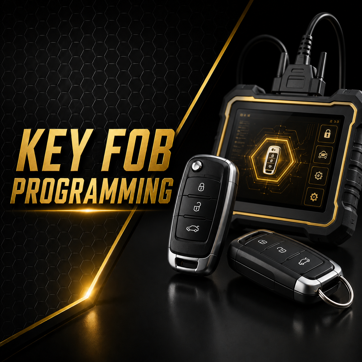 Key fob programming service - mobile automotive locksmith Central Valley CA