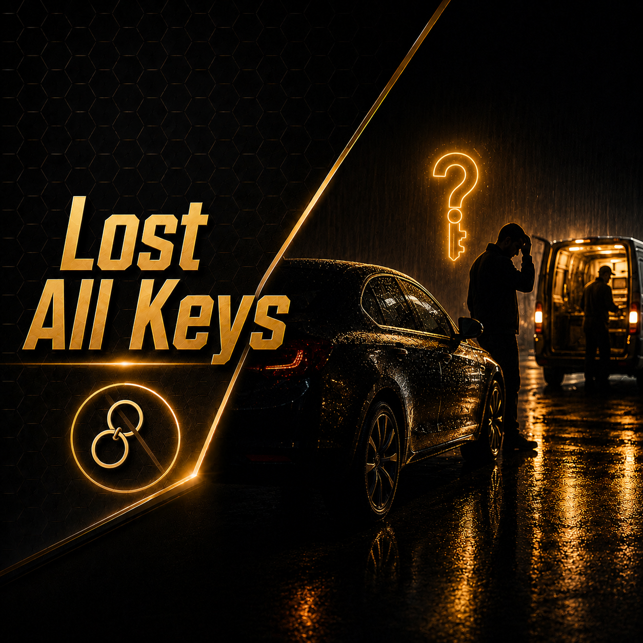 Lost all car keys service - new key made on-site Central Valley CA