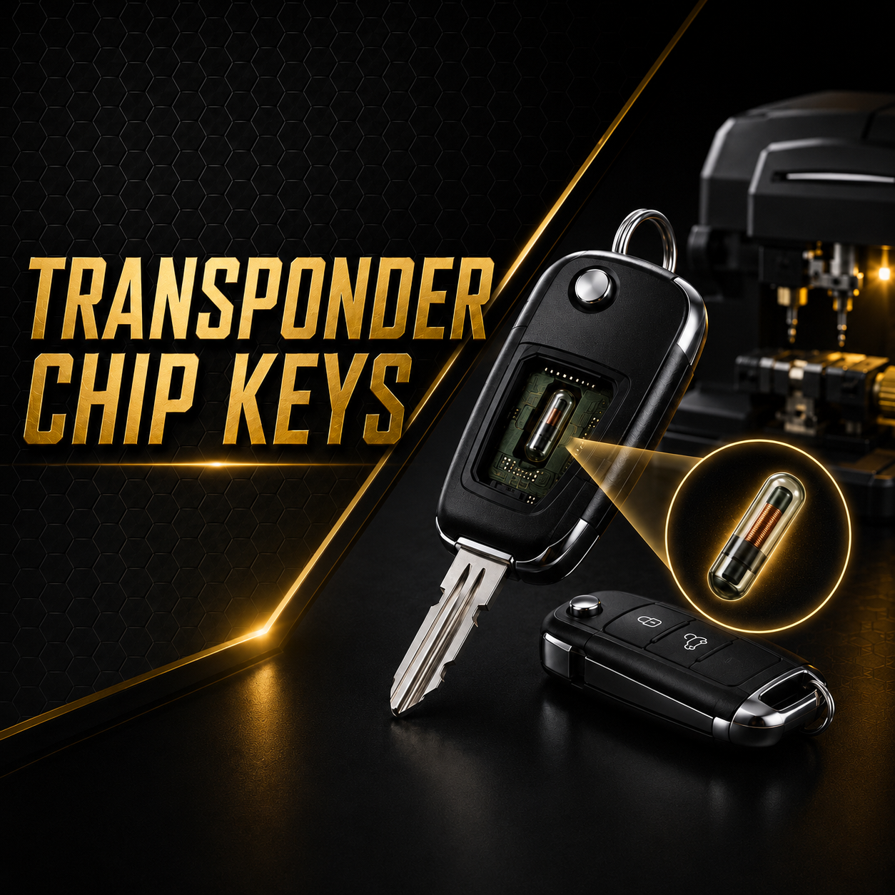 Transponder chip key cutting and programming - mobile locksmith Manteca Stockton CA