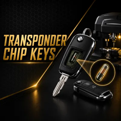 Transponder chip key cutting and programming - mobile locksmith Manteca Stockton CA
